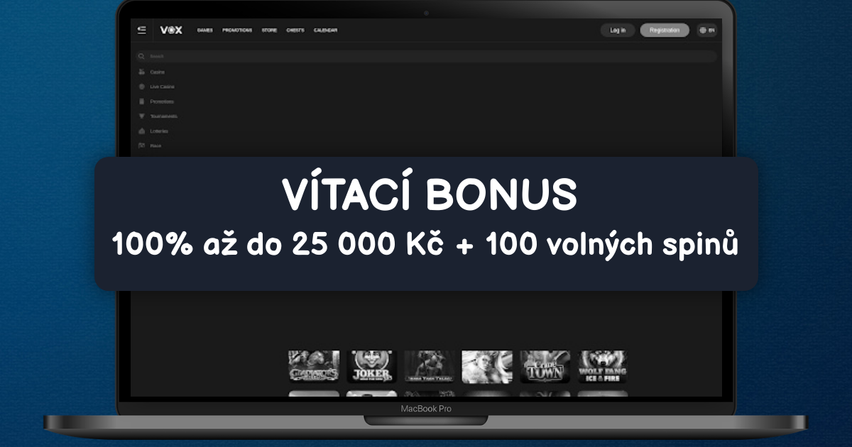 Vox Casino welcome bonus